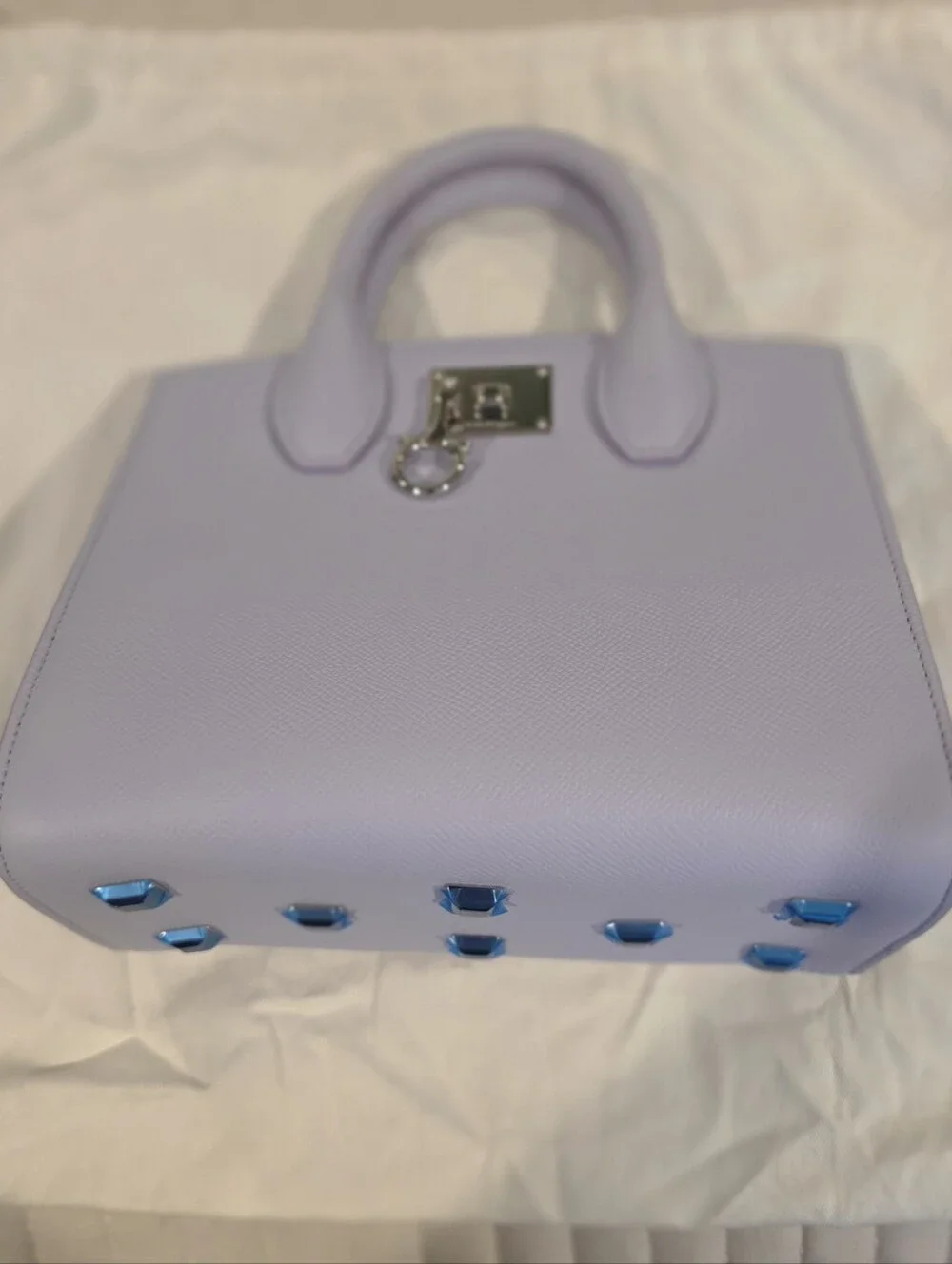 NWT Salvatore Ferragamo Small Studio Box Bag